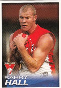 2005 Select Herald Sun AFL #162 Barry Hall Front